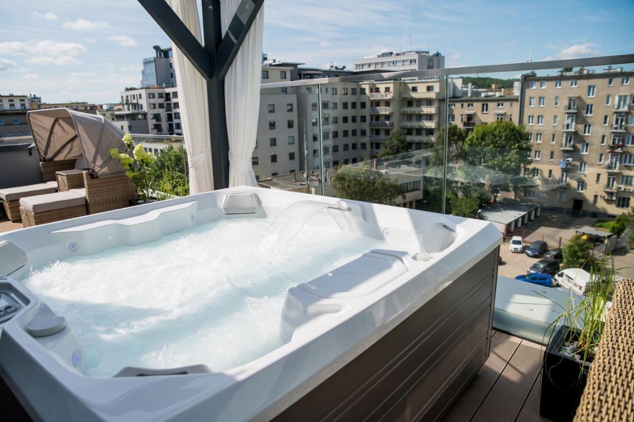 グディニャLuksusowy Penthouse Z Jacuzzi I Widokiem Na Morzeアパートメント エクステリア 写真